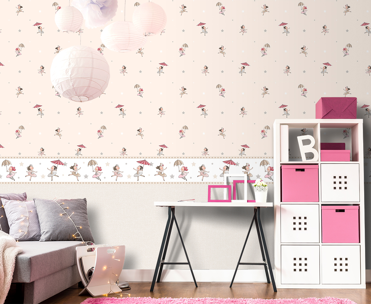 Papel pintado esterilla lisa beige