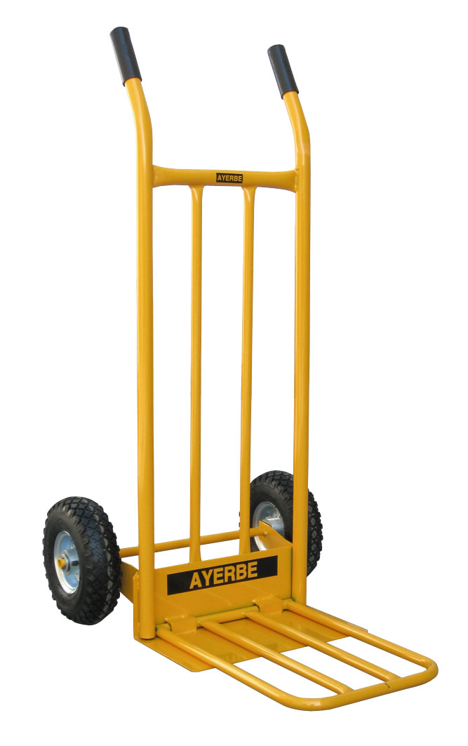 Ayerbe 580840 - carretilla ay-350-cn, ruedas neumáticas, carga 350 kg
