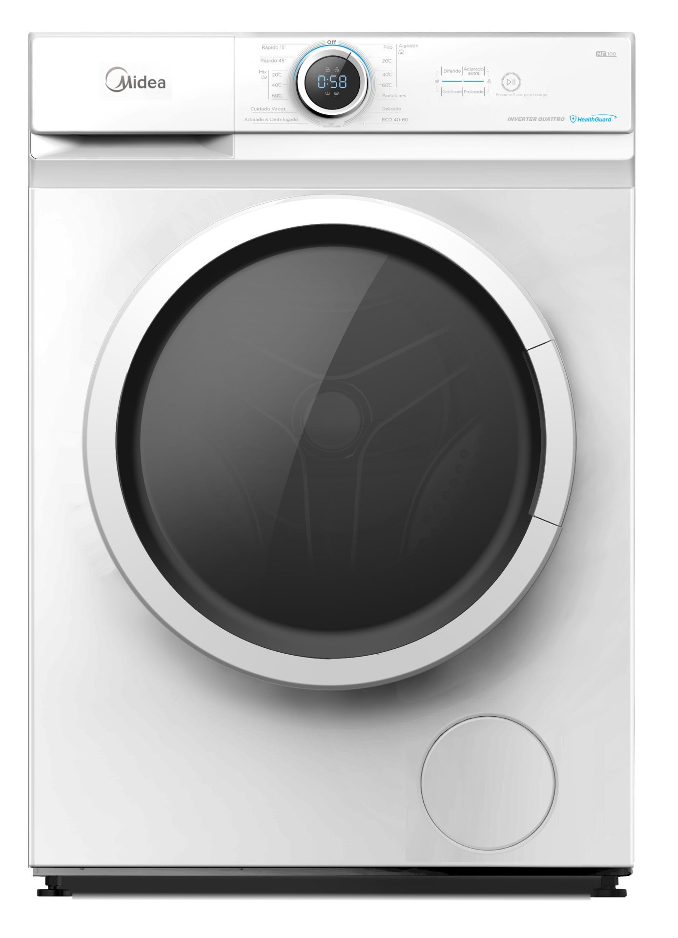 Lavadora midea mf100w70ba/w-es 7kg,