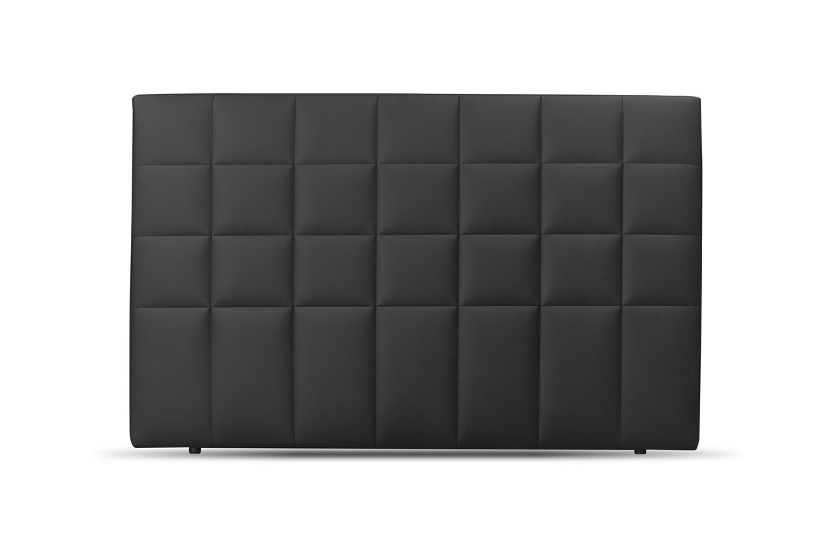 Cabecero de cama polipiel alto: 92 cm (para 135 o 150) negro 150x92 cm