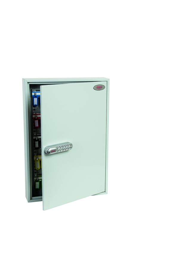 Phoenix armario de llaves kc0603e con cerradura electrónica y 100 ganchos