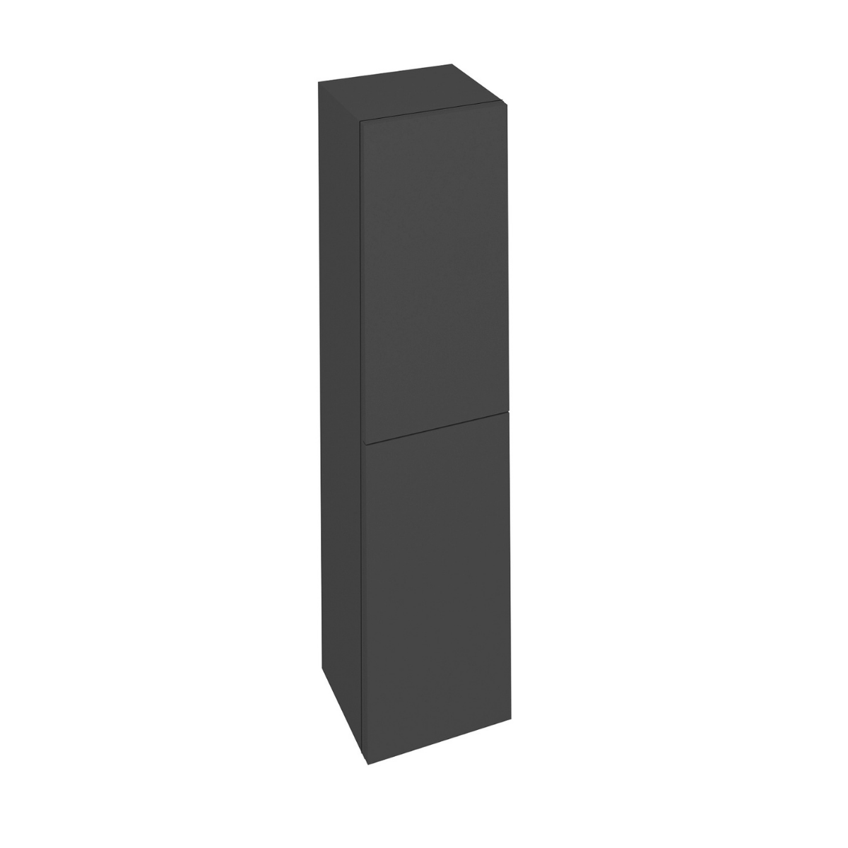 Mueble de baño suspendido para almacenar 140x34,9x31,9cm antracita mate