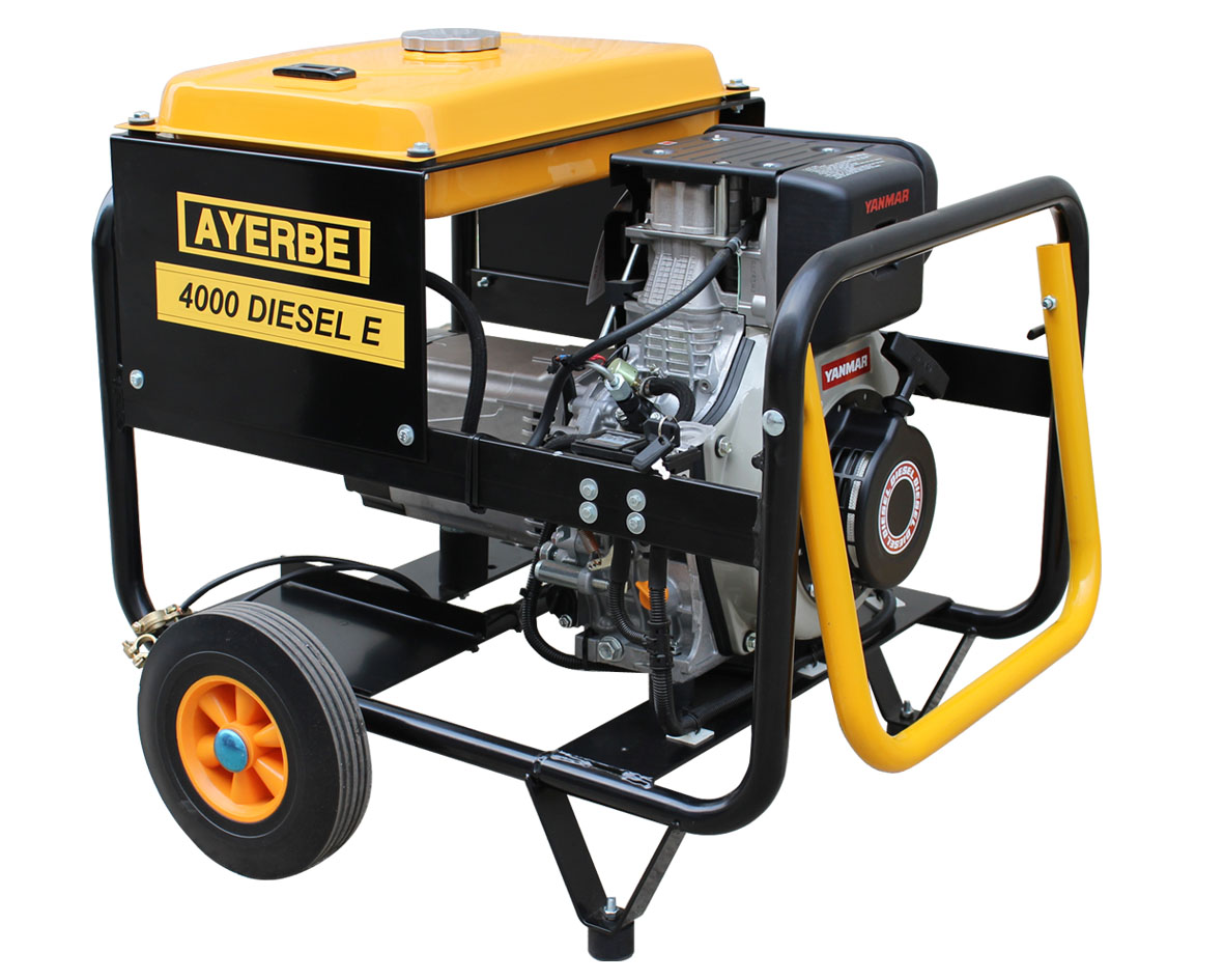 Ayerbe - 5418490 - generador 4000 diesel con arranque eléctrico
