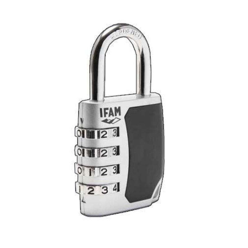 Candado c25s zinc 26mm. Arco ø3mm con combinación