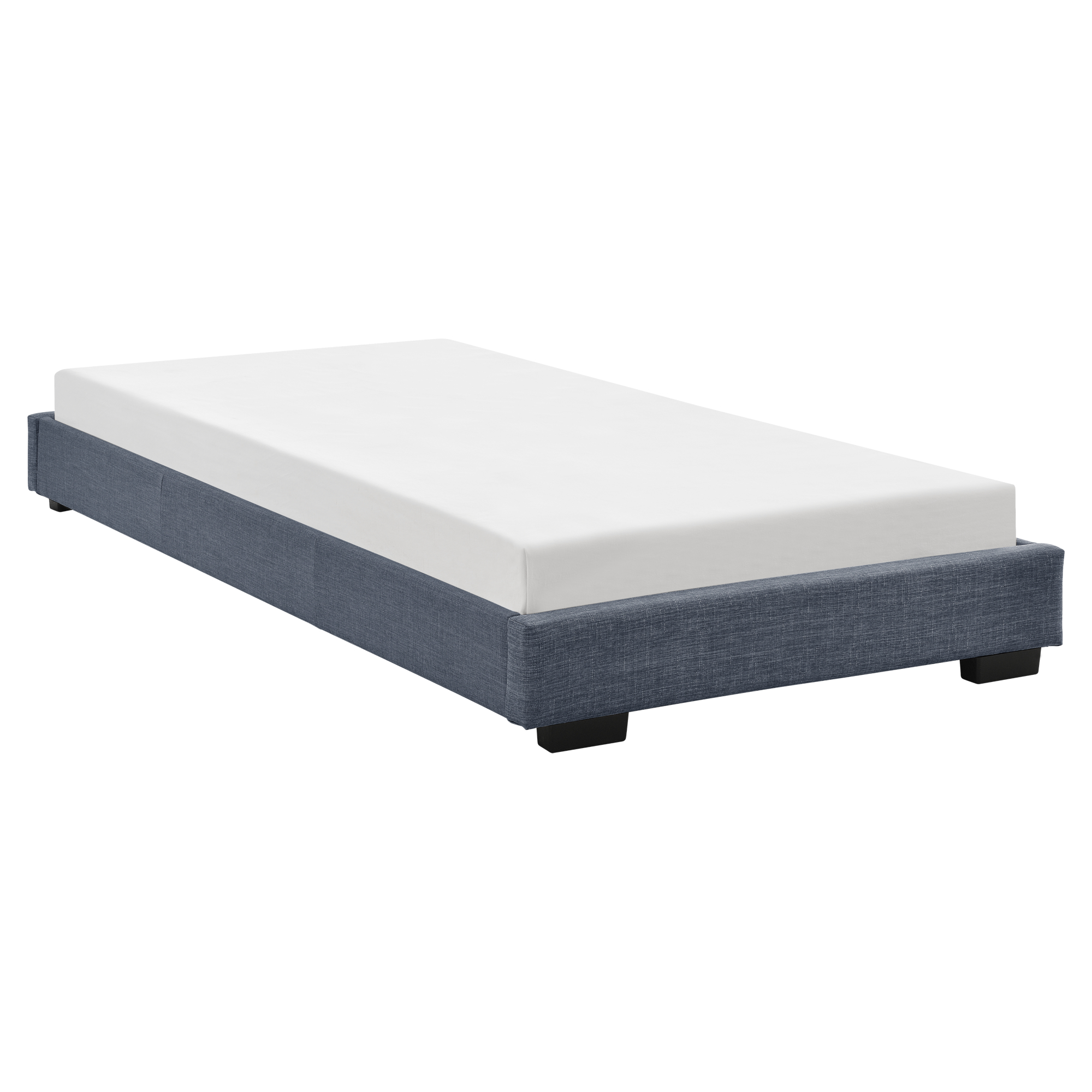 Cоrium cama individual solingen tapizado en piel sintética con colchón