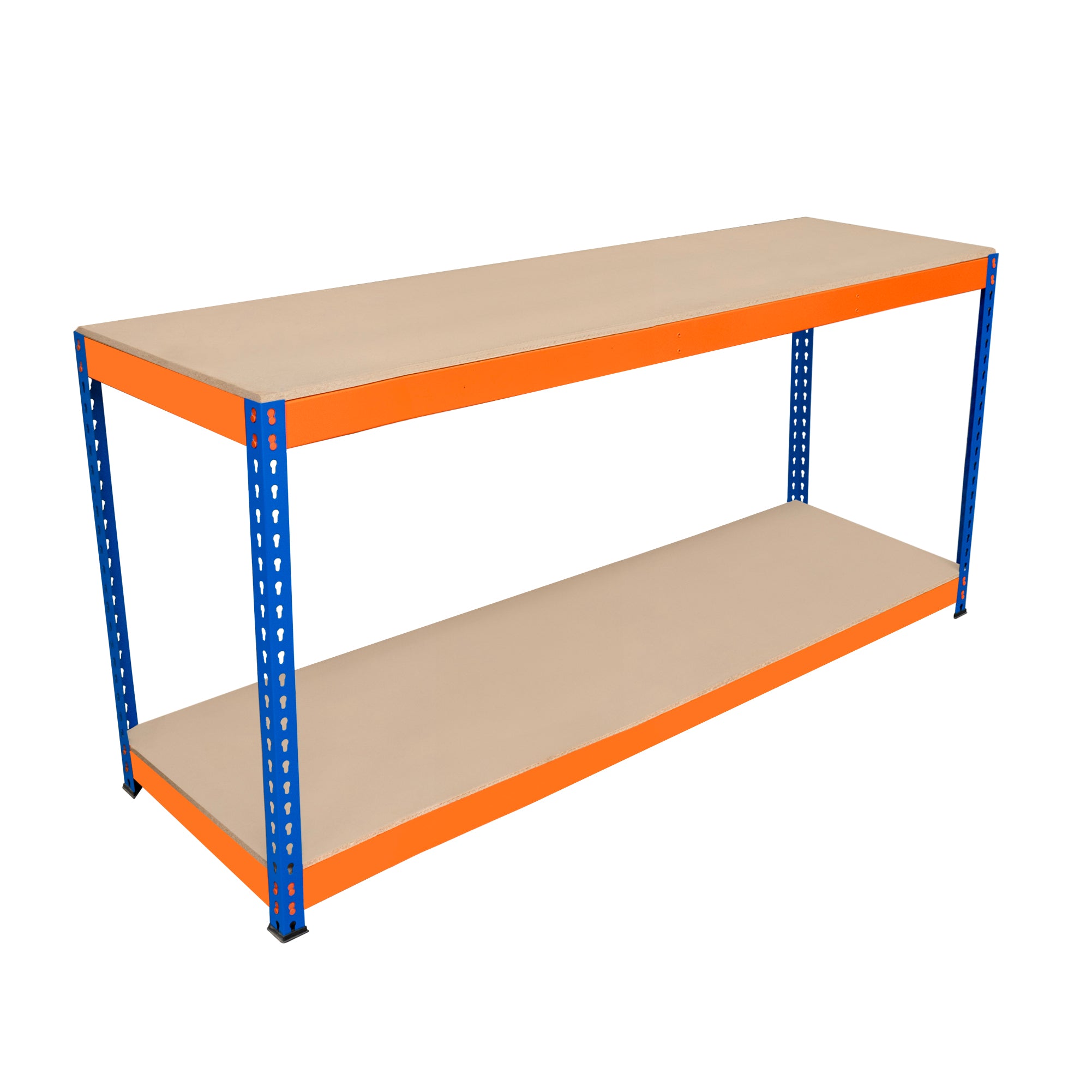 Banco de trabajo s-rax con 2 niveles 180 x 60 x 90cm