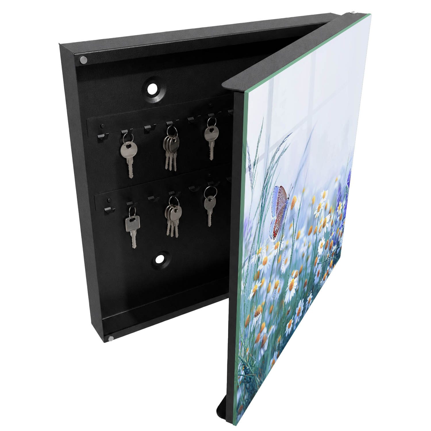 Caja para llaves decorativa 30x30x5, apertura derecha tulup