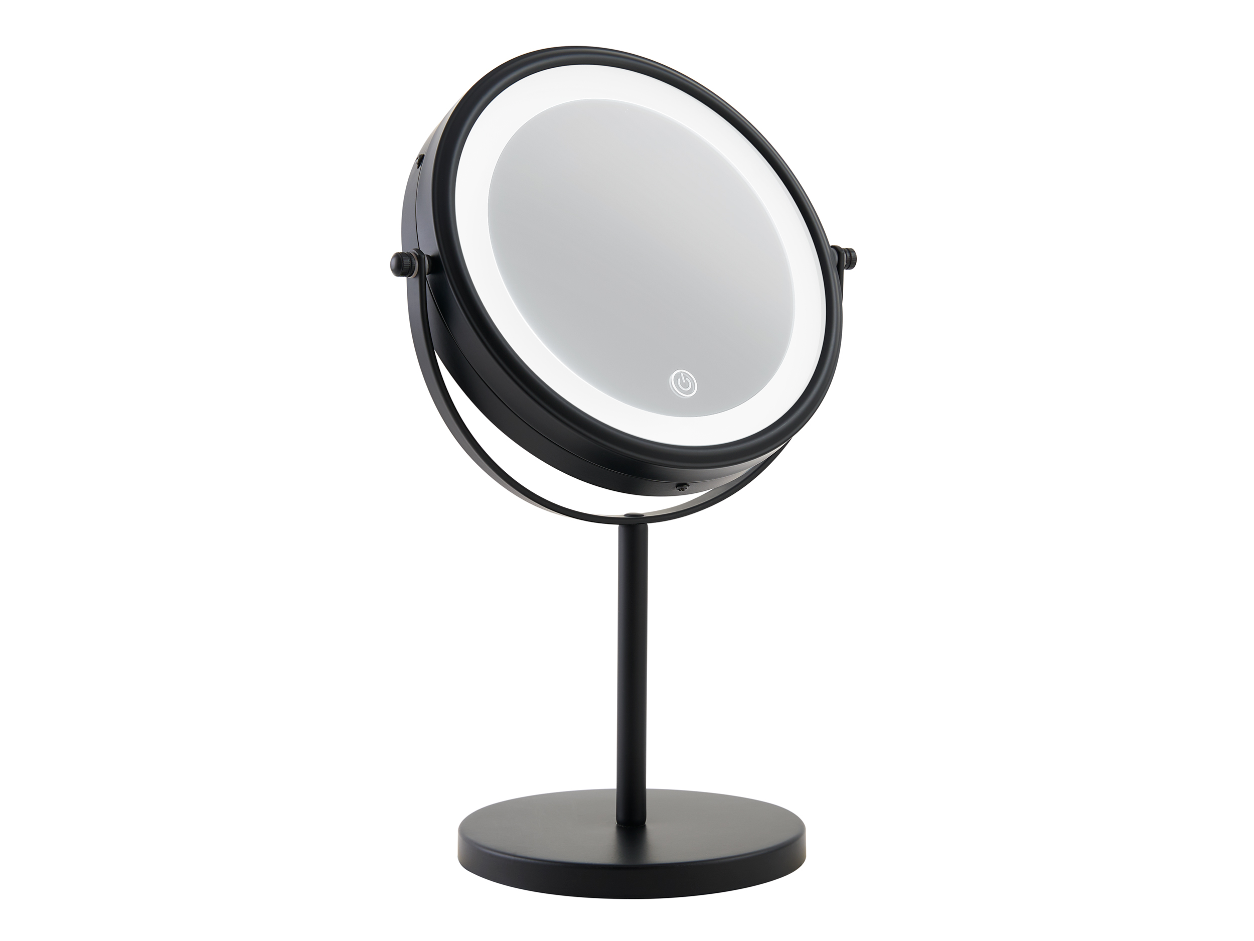 Espejo de pie iluminado corby winchester en negro