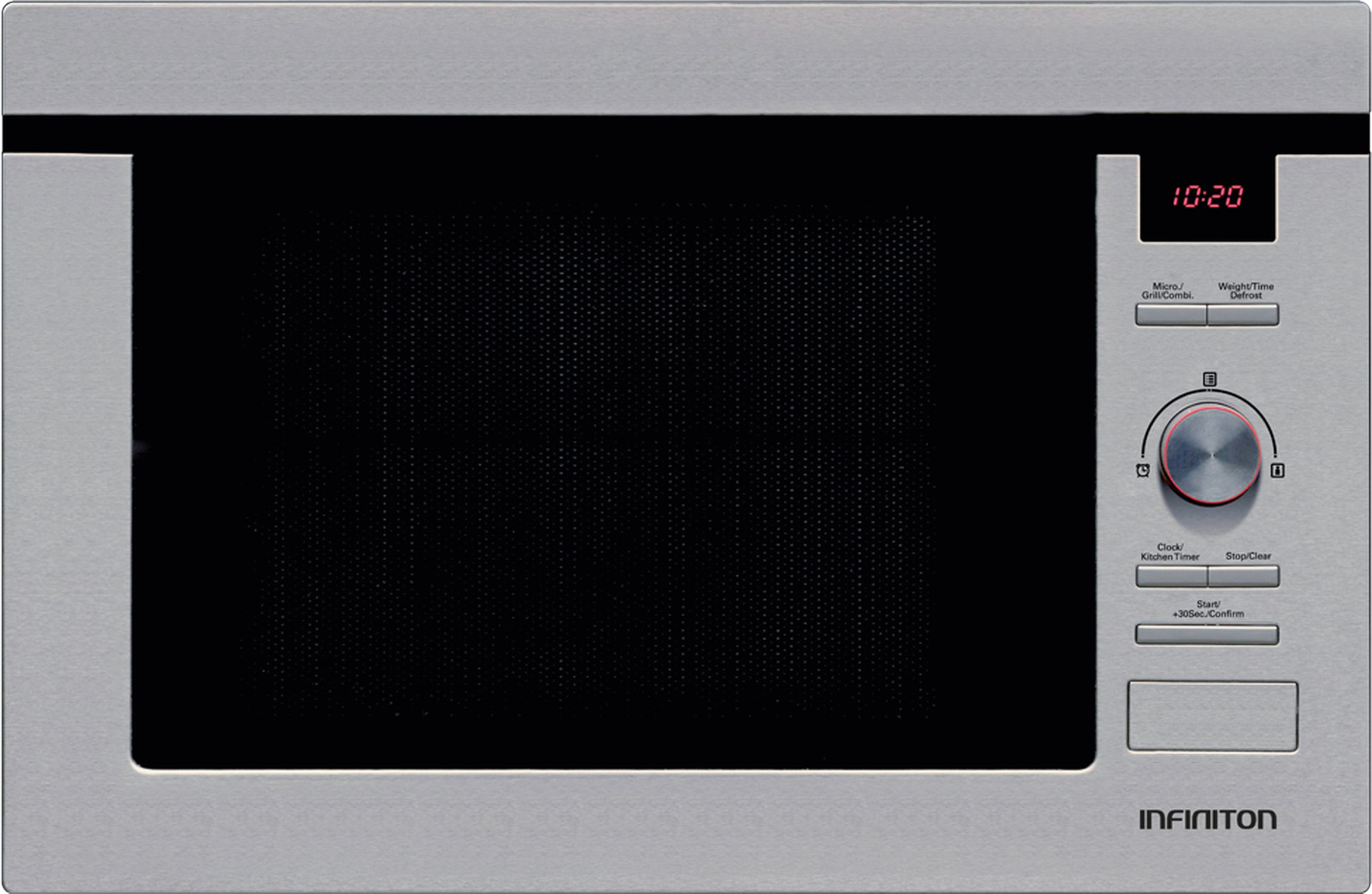 Microondas integrable infiniton imw-1625 – inox, 25 litros, grill 1000w