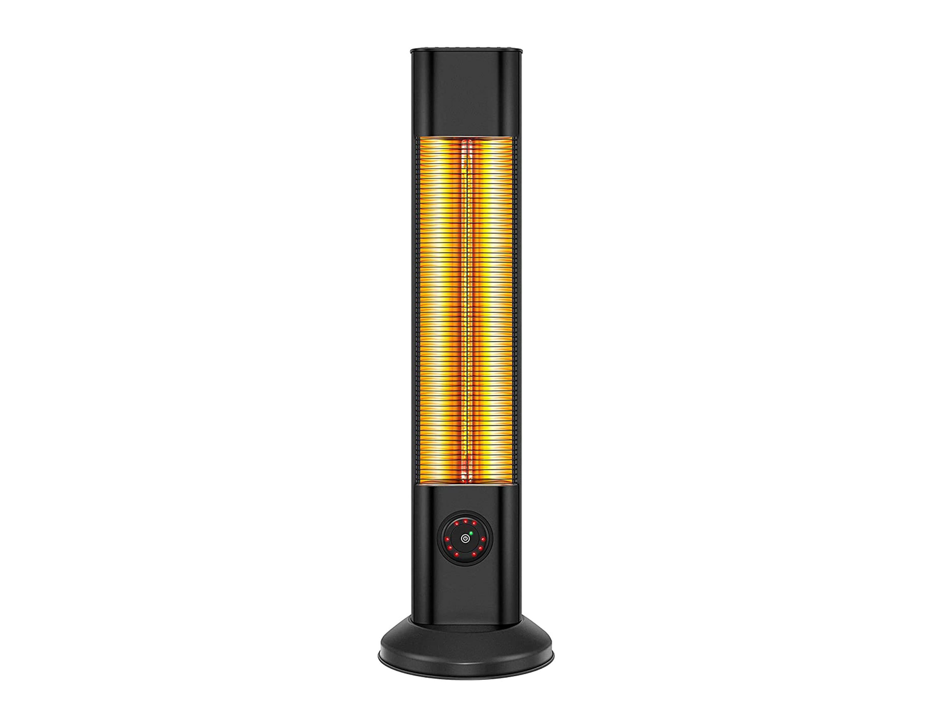 Calefactor halógeno 2000w con mando a distancia