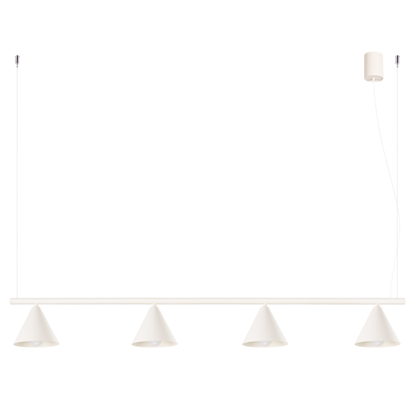 Arañas nox 4 beige acero 122x215x14cm