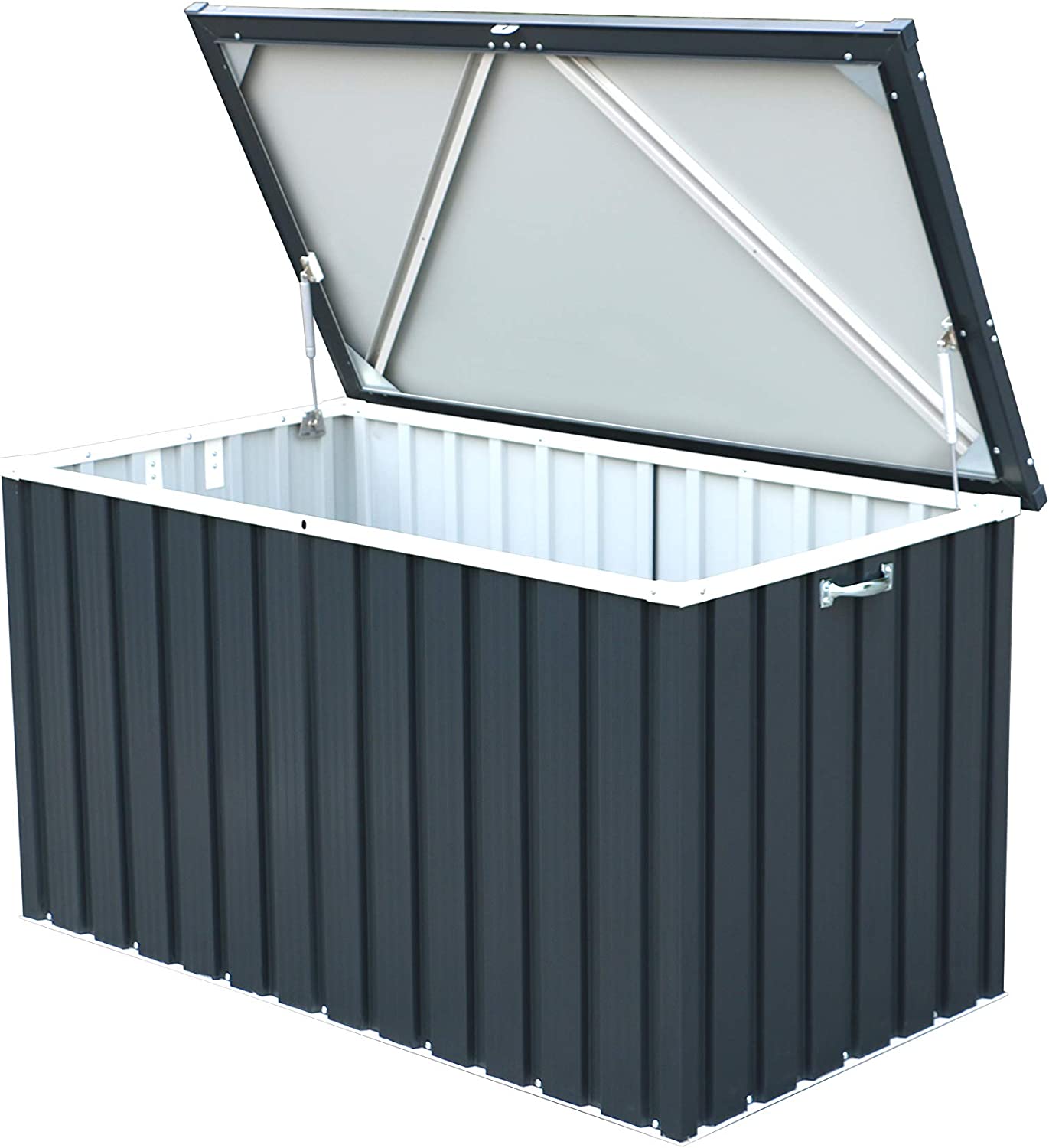 BAUL ARCON METALICO DURAMAX 1, 585 L GRIS