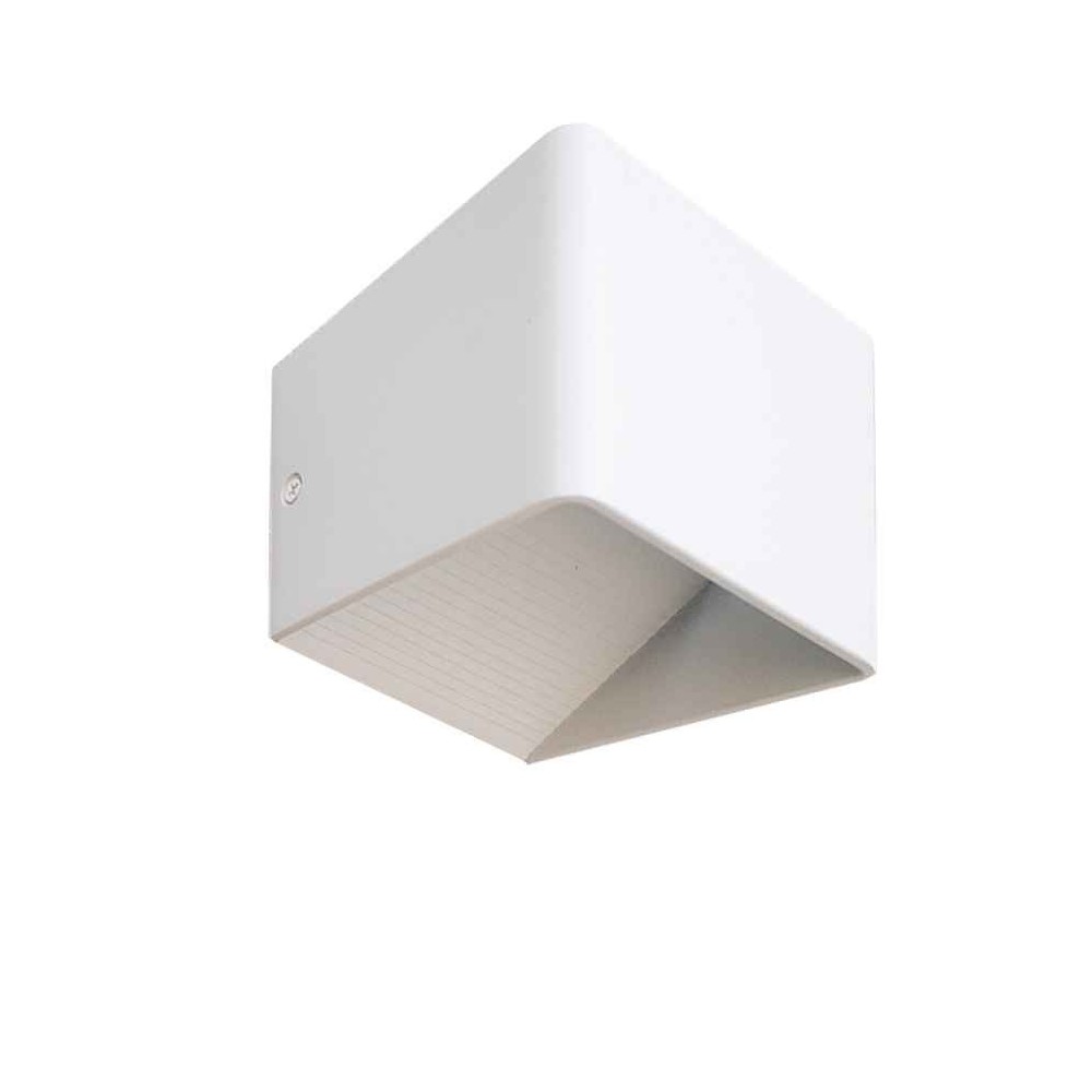 Aplique de pared maya blanco neutra 0cm
