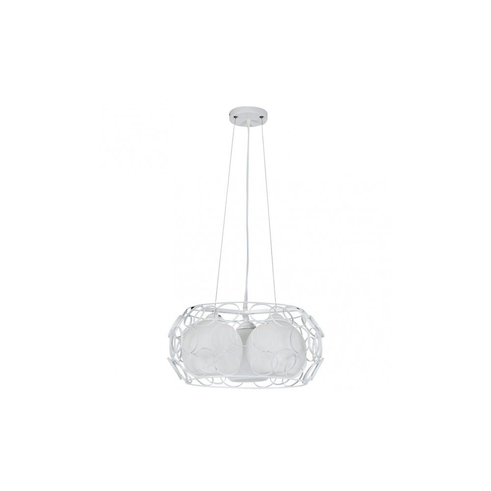 Lampara de techo peregrino blanco 45cm