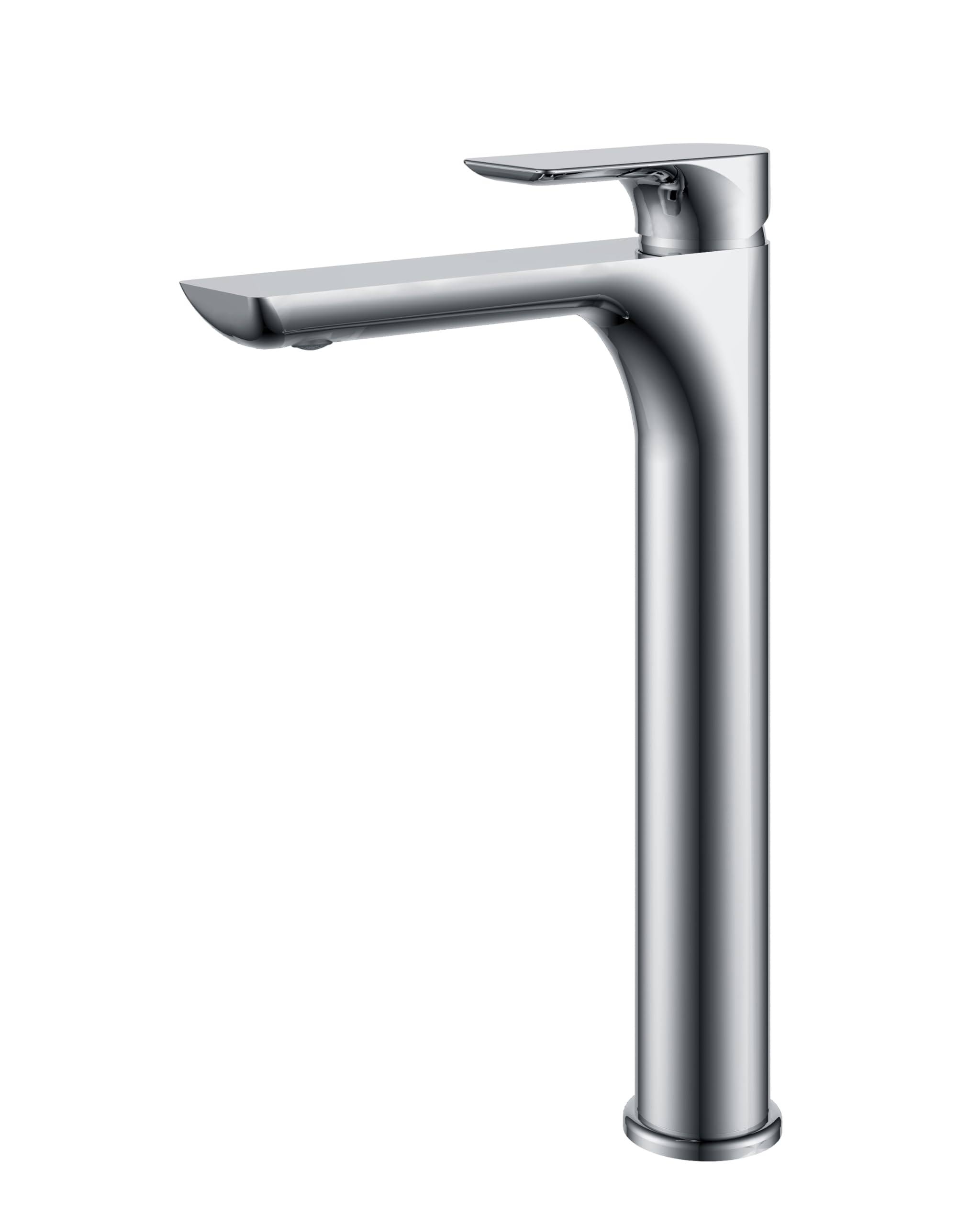 Imex - grifo monomando lavabo caño alto cromado serie nassau