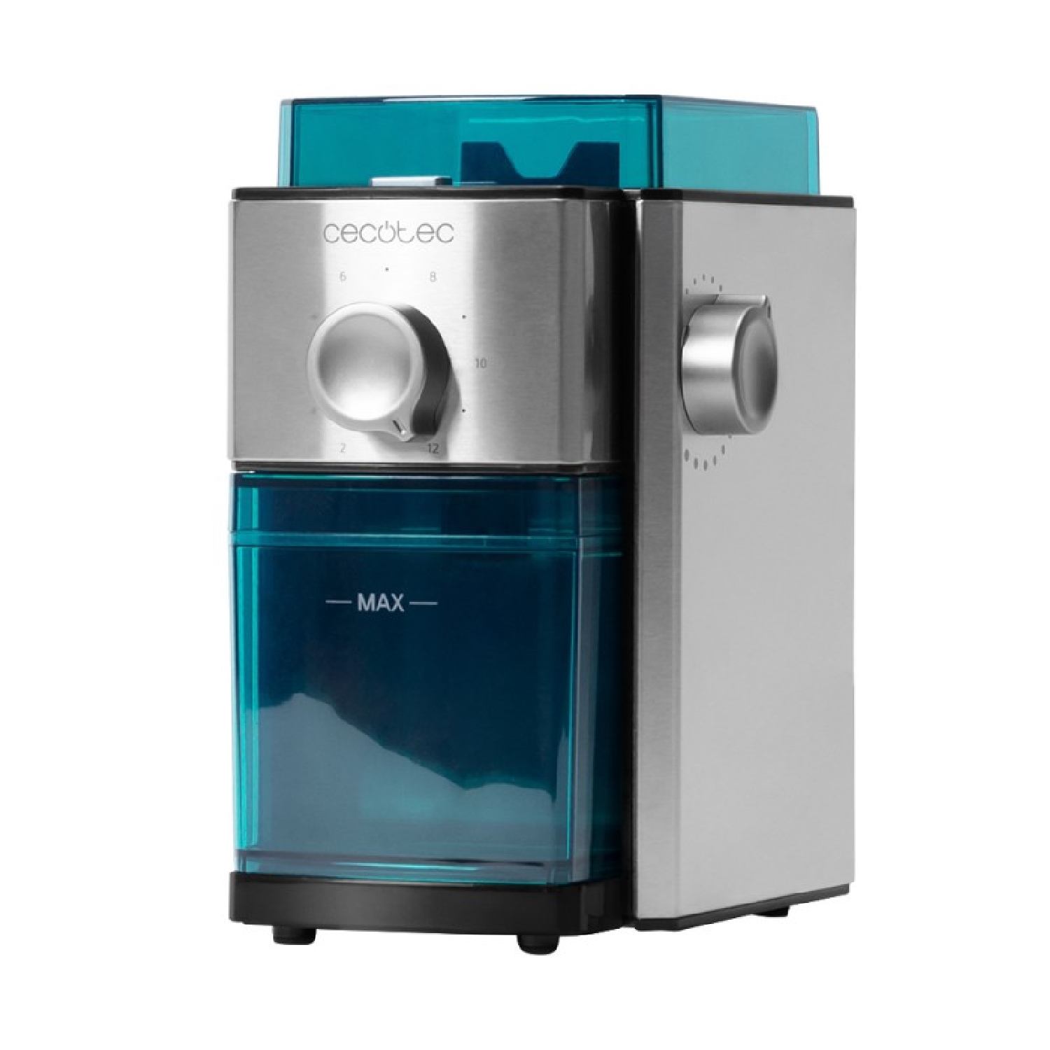 Cecotec molinillo de café eléctrico steelmill 2000 adjust, 150 w, acero