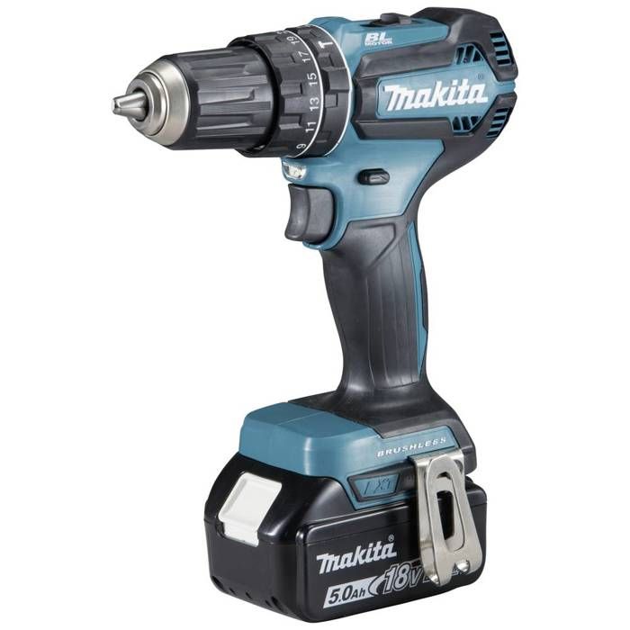 Makita dhp485rtj 2 velocidades - taladro atornillador de percusión inalámbr