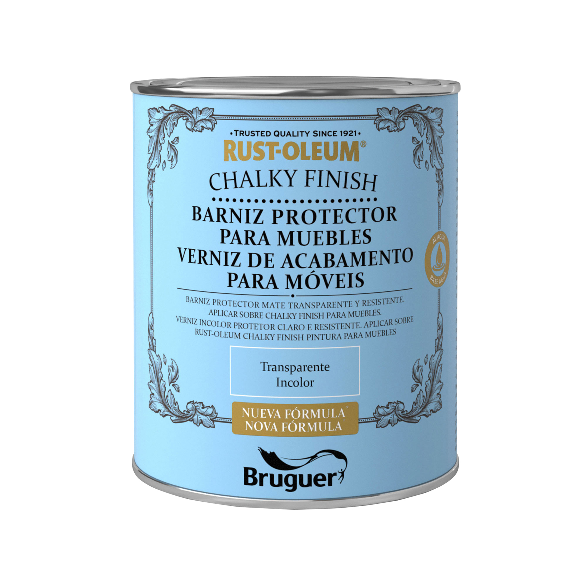 Rust-oleum bruguer barniz muebles mate transparente 750 ml