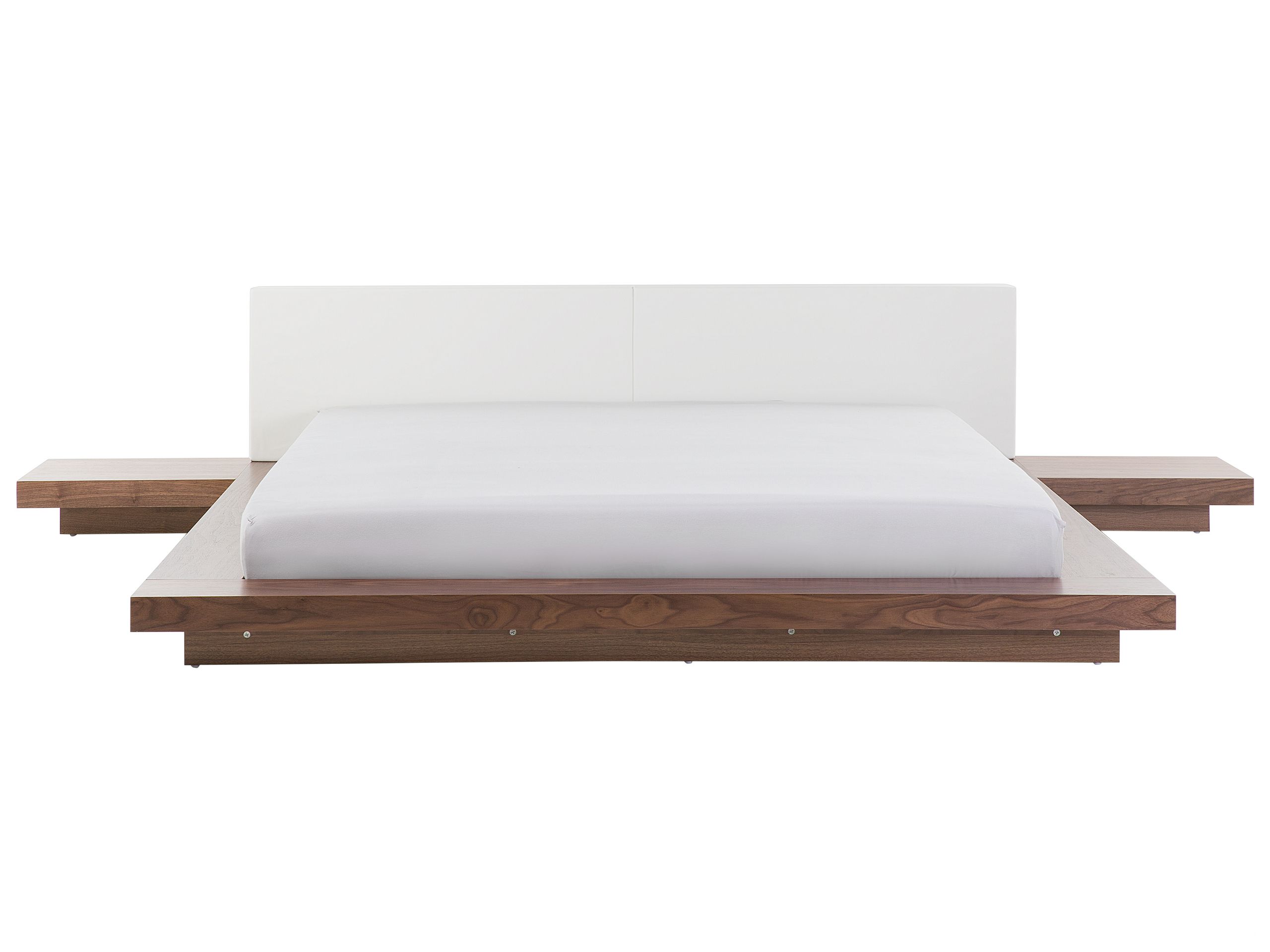 Cama zen 180 x 200 cm fresno marrón