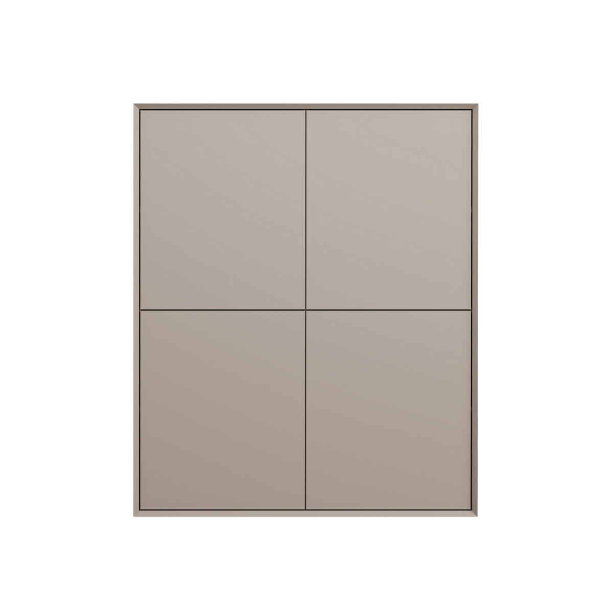 Aparador alto de 4 puertas l100 cm - orélia