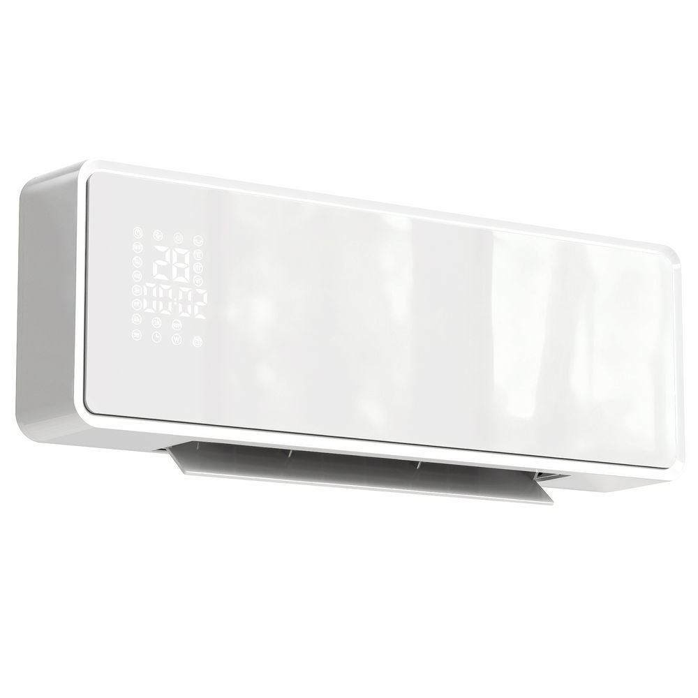 Calentador eléctrico pared 54x18.7x12.3 cm abs, pa color blanco Homcom