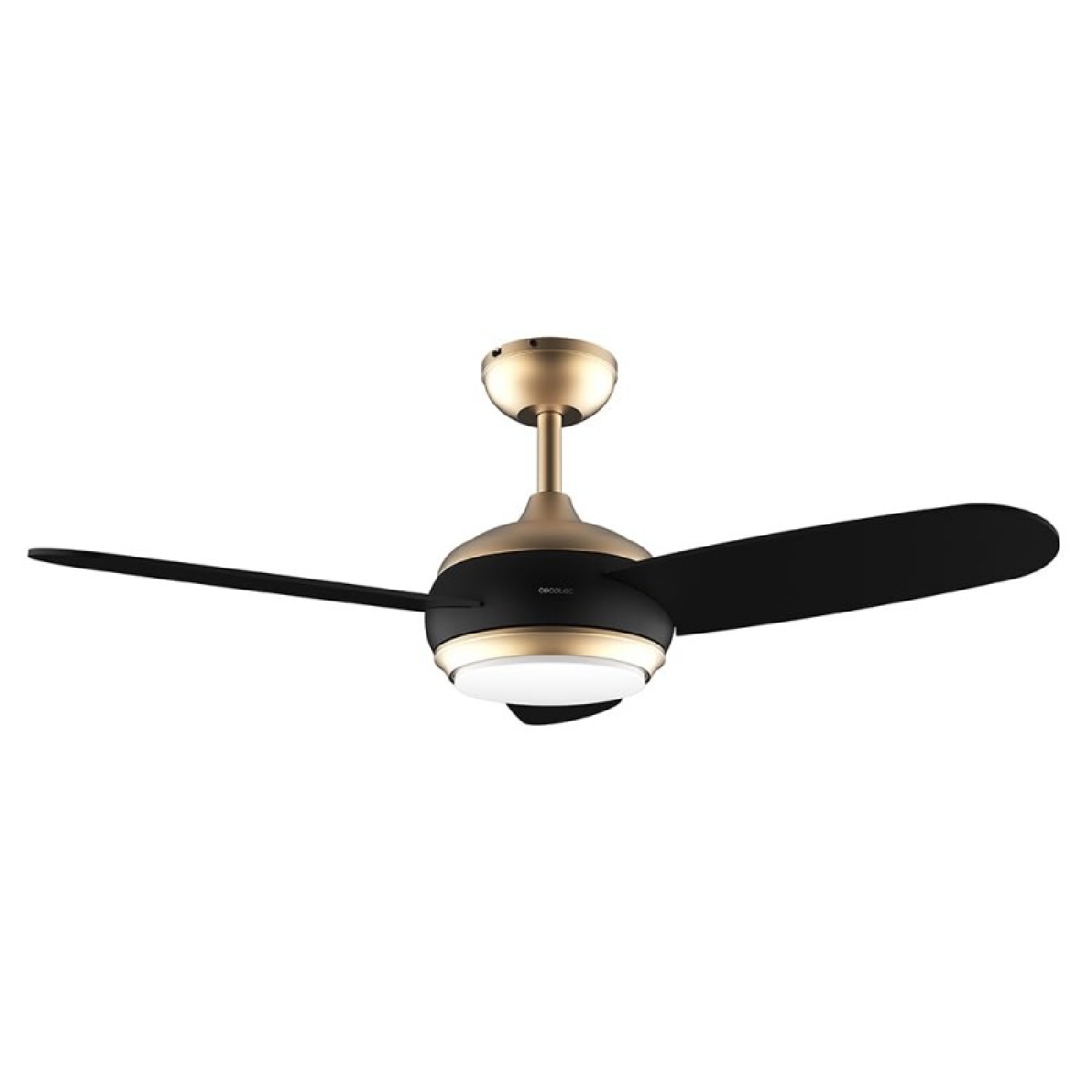 Cecotec ventilador de techo con luz energysilence aero 4265 goldblack. 65