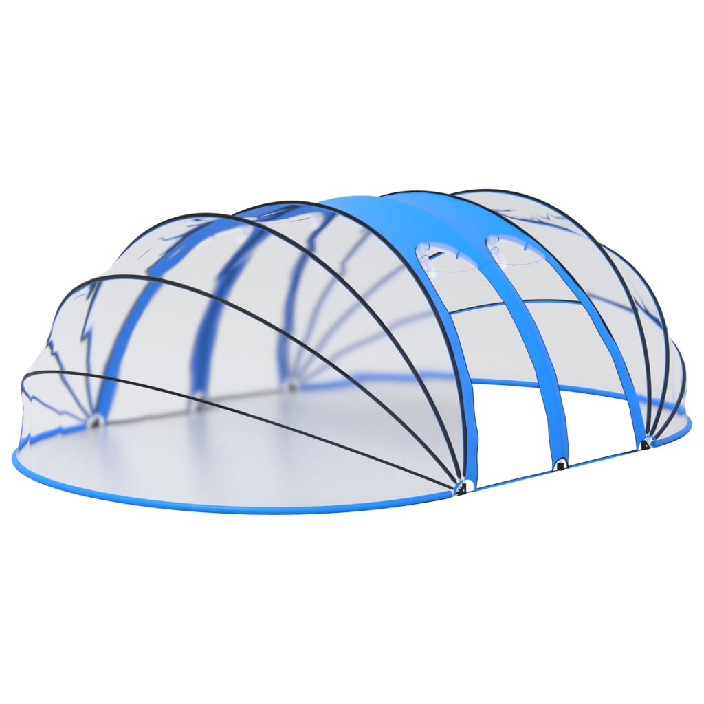 vidaXL cubierta capota de piscina 620x410x210 cm