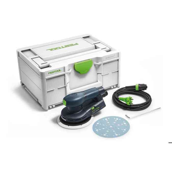 Lijadora excéntrica - 400w - compacta 116 mm - 5 mm