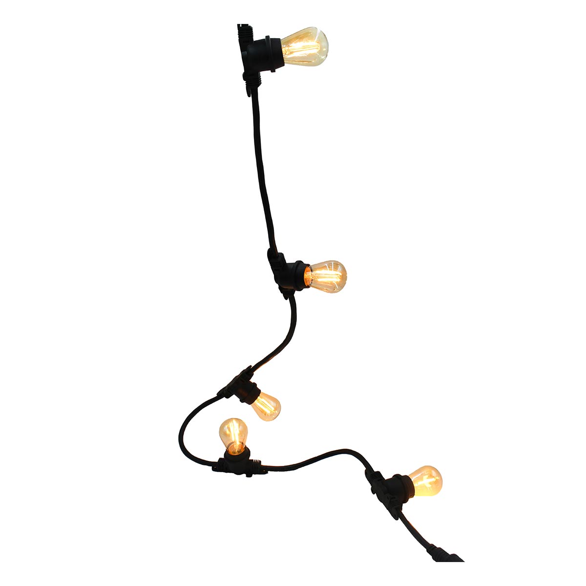 Luces de cadena conectables E27 5m link me