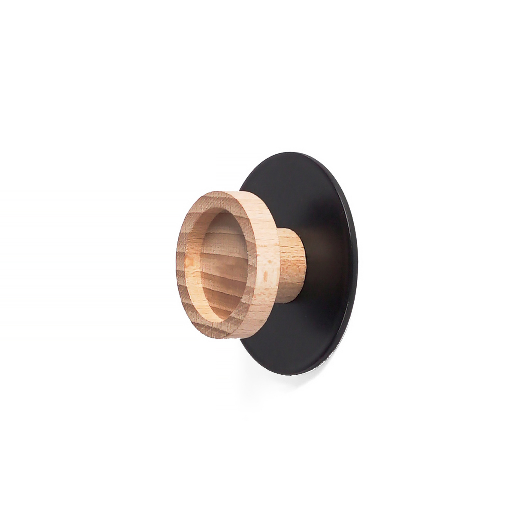 Colgador de pared rei c8717 | 60x60x26 mm | negro mate-crudo