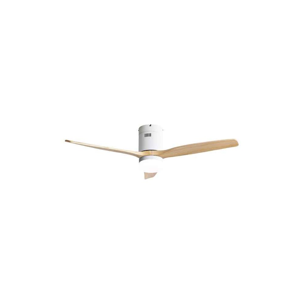 Ventilador de techo LED "aguilón" regulable con control remoto (20w 3cct 24