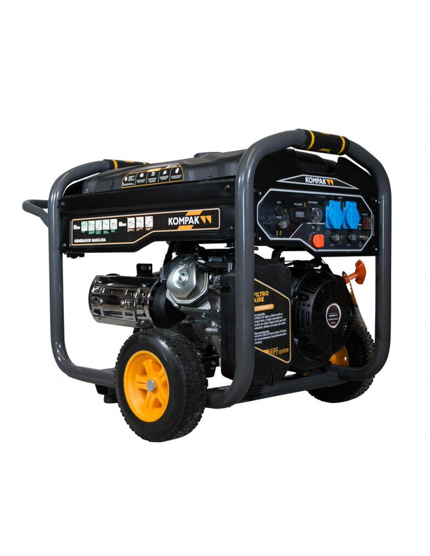 Generador eléctrico monofásico kompak k8000 6500w