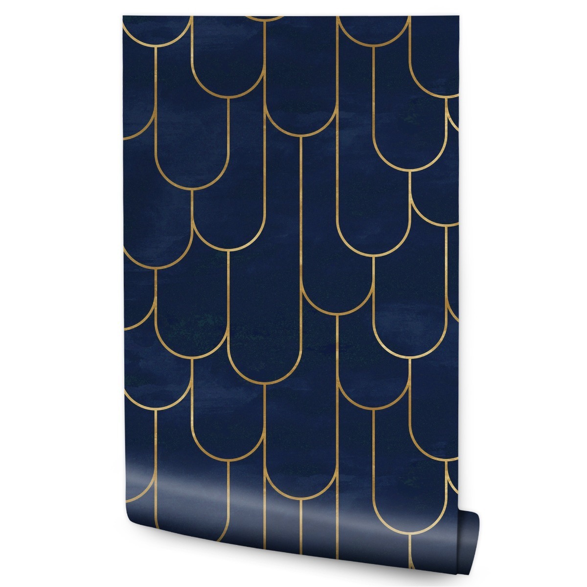 Papel Pintado Con Motivos Geométricos Para El Dormitorio 53cm x 10m