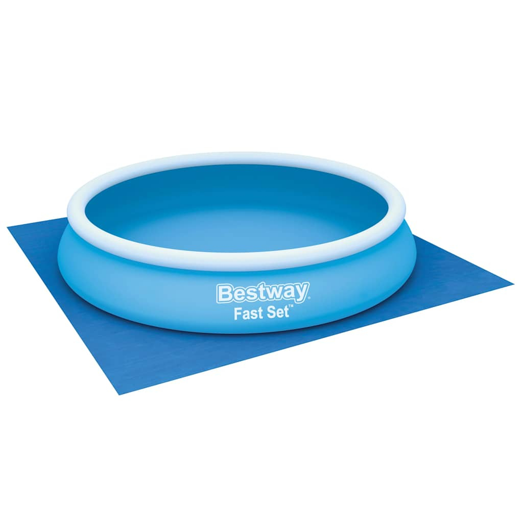Bestway cubierta de suelo para piscina flowclear 396x396 cm