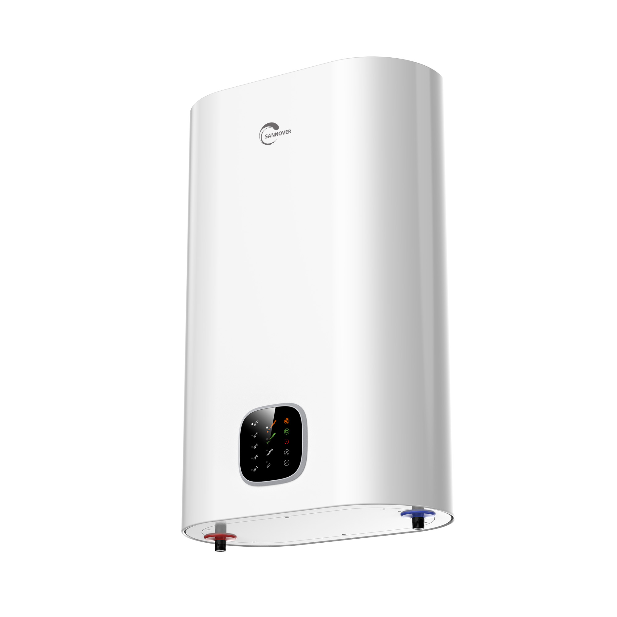 Termo eléctrico plano de pared multipositions kimoro sannover 30 l