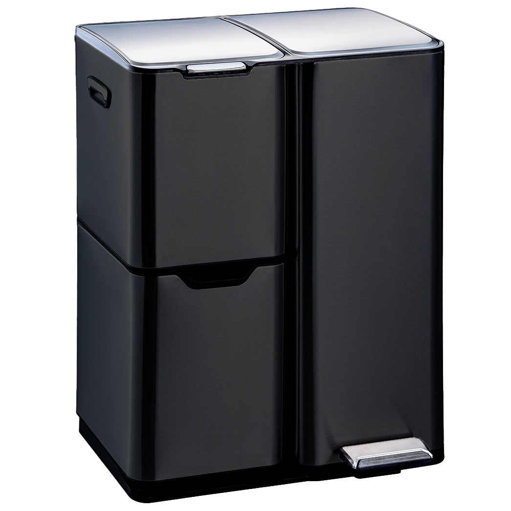 Cubo de basura de cocina de reciclaje 60l haja