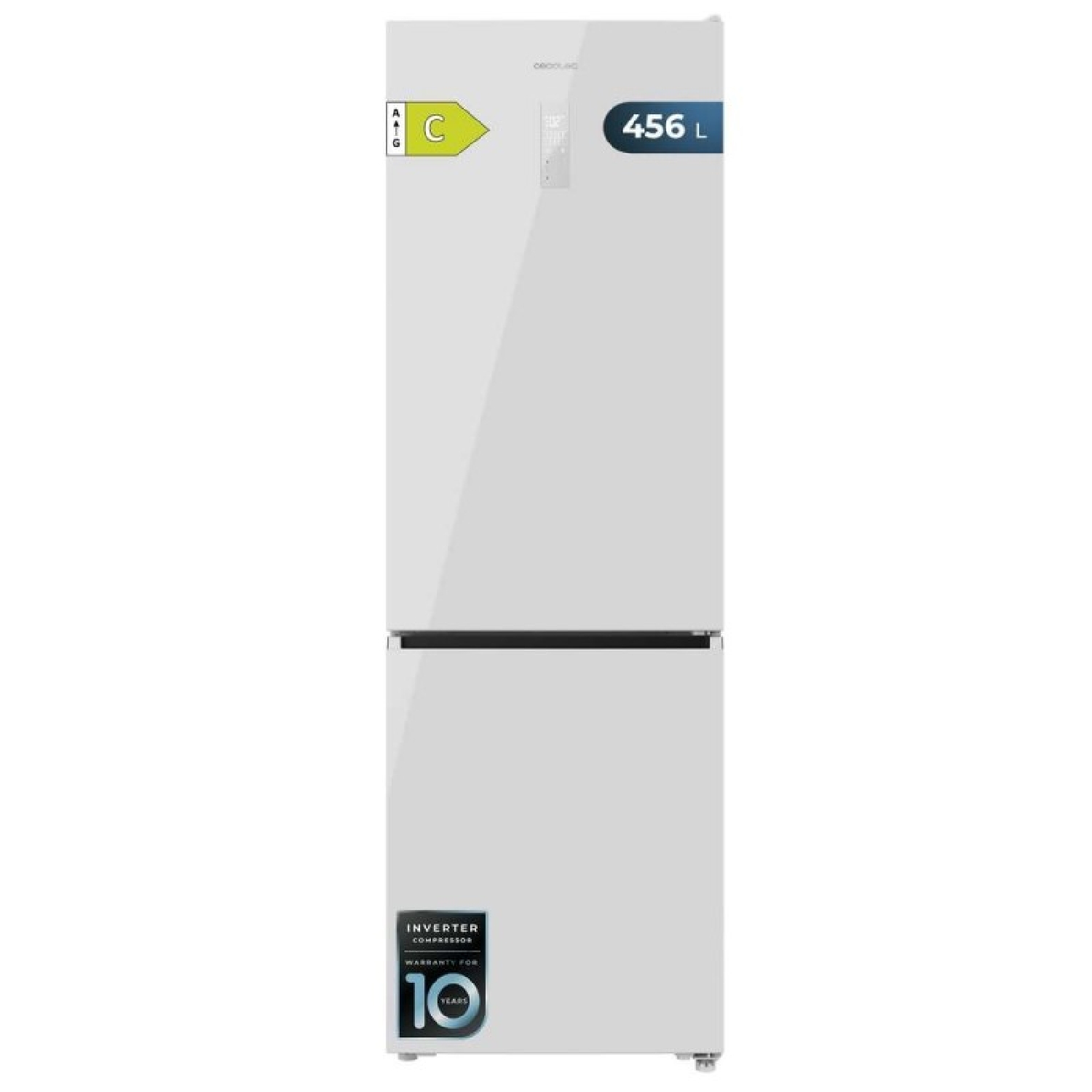 Cecotec frigorífico combi total no frost bolero coolmarket combi 456 white