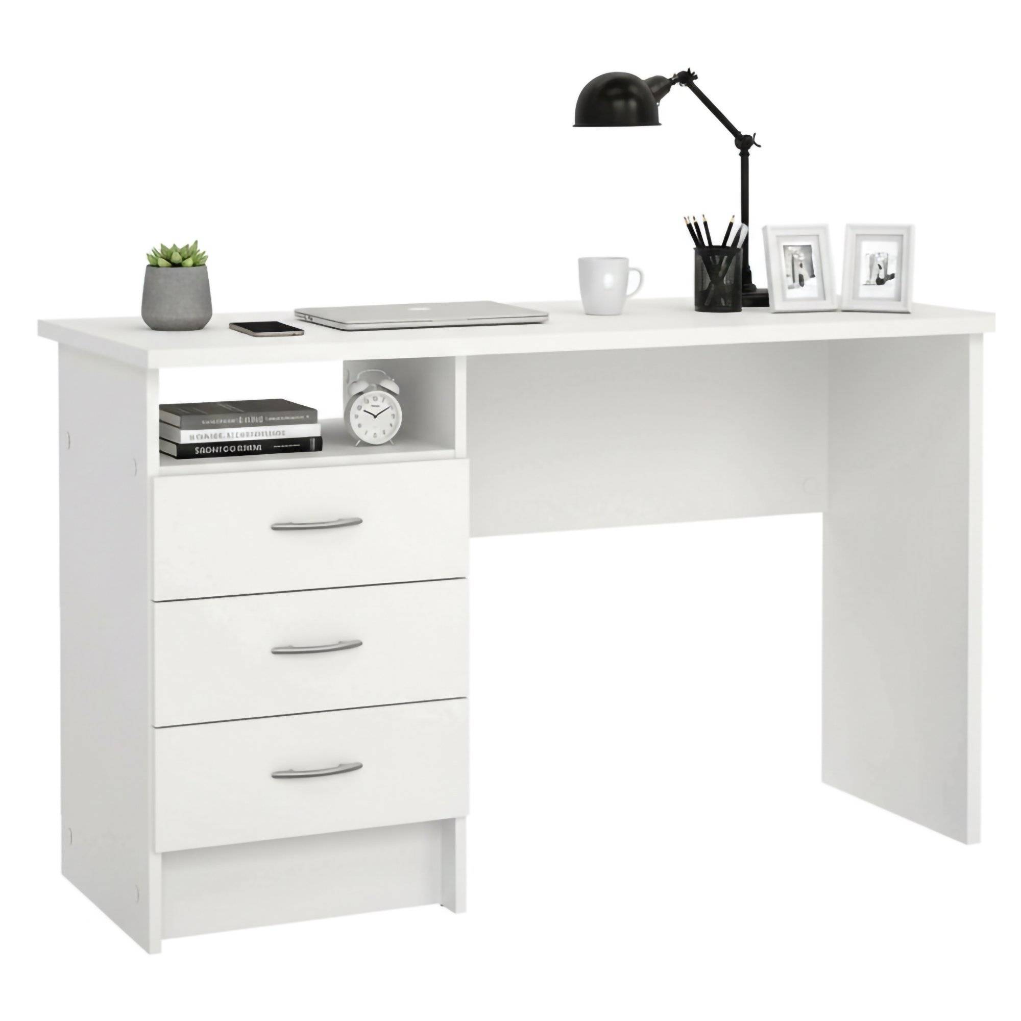 Escritorio andre, material con madera noble