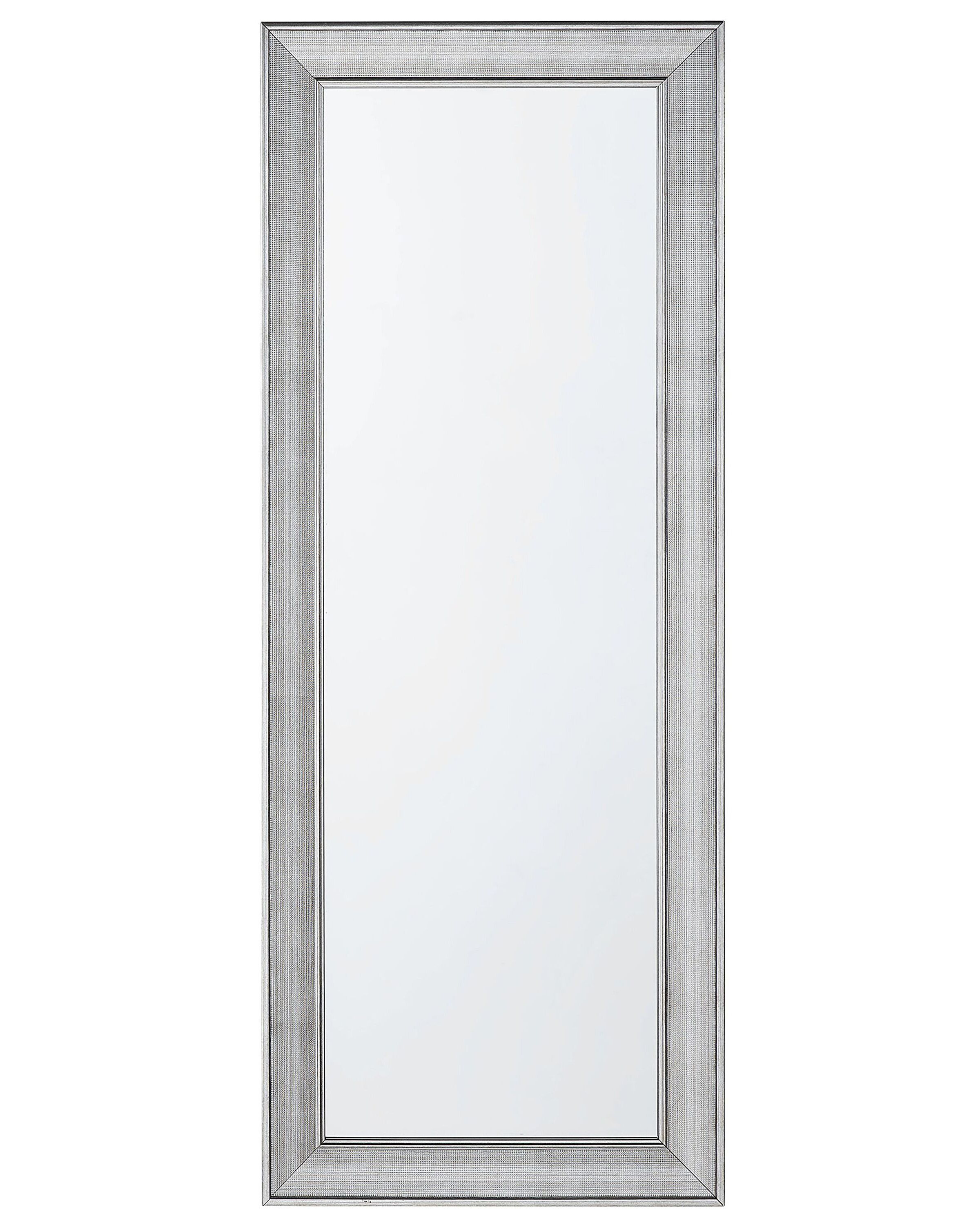 Espejo de pared bubry 50 cm 130 cm plateado