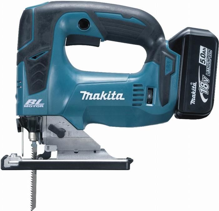 Sierra de calar Makita 18v - 2 baterías 5ah - caja makpac - djv182rtj