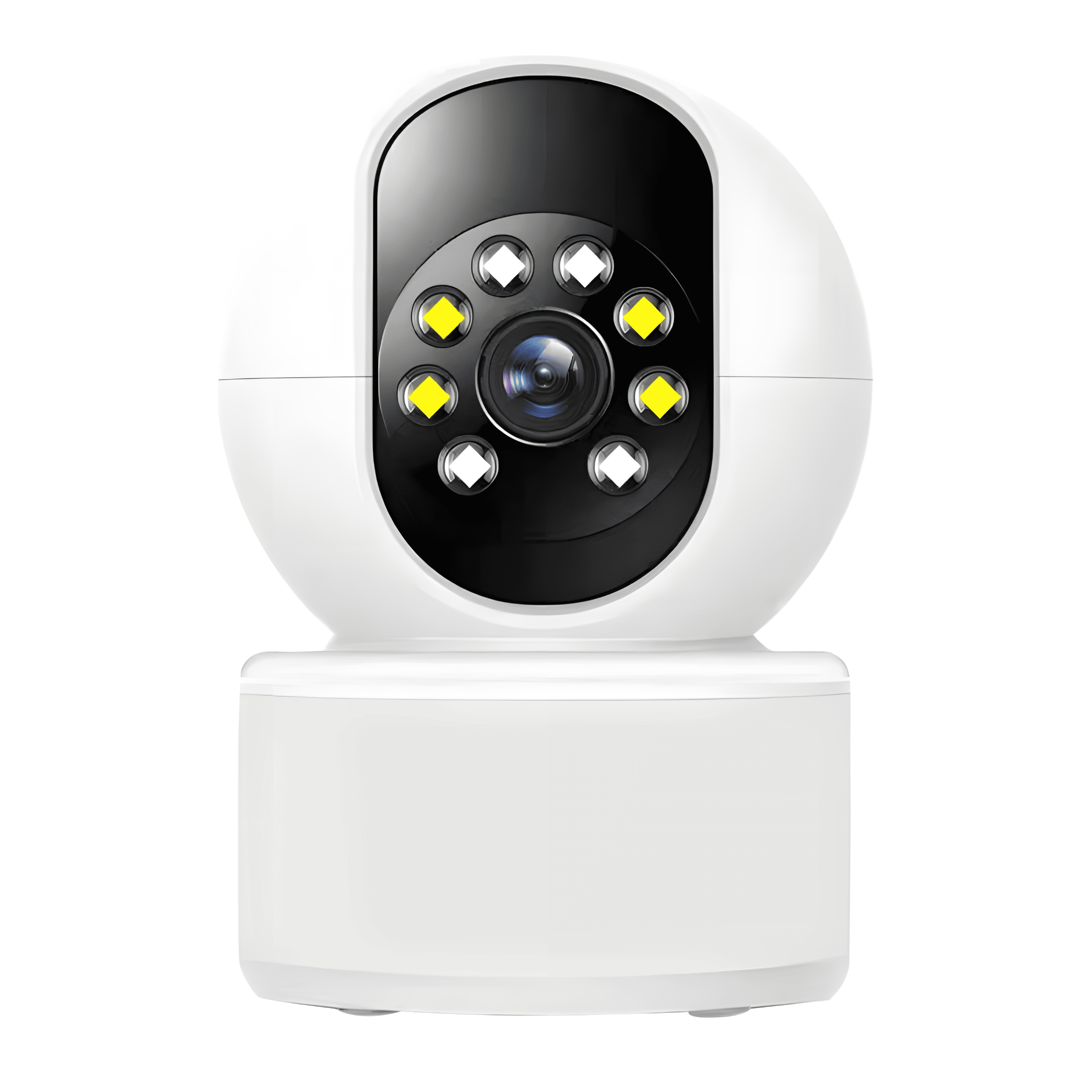 Cámara vigilancia interior panorámica, visión nocturna, pir y Wi-Fi 2.4ghz