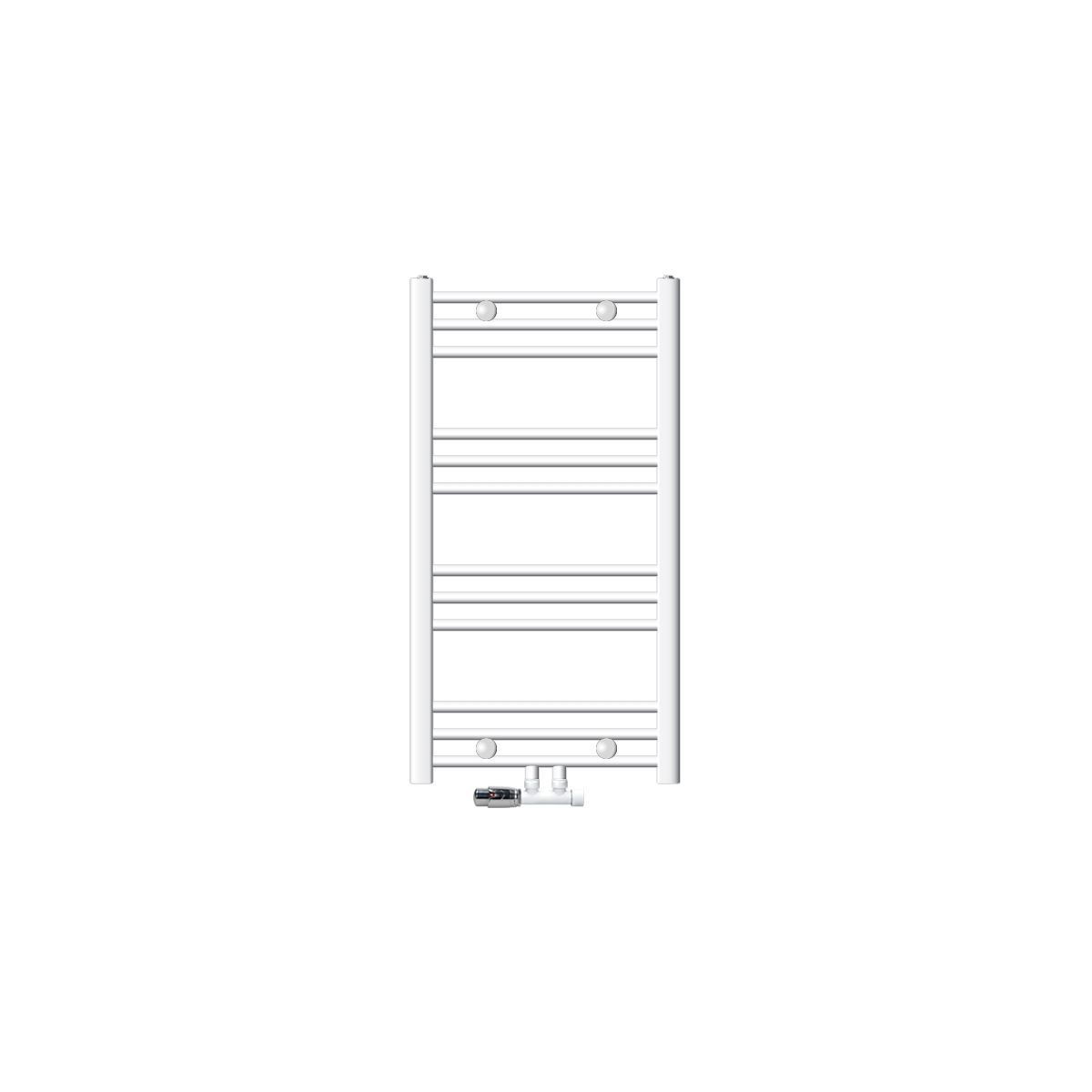 Radiador toallero de baño sahara 500 x 800 mm blanco