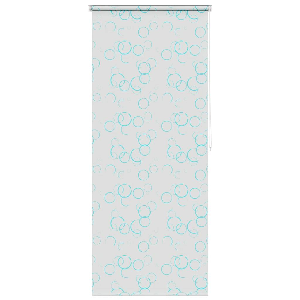 vidaXL persiana enrollable de ducha burbujas 120x240 cm