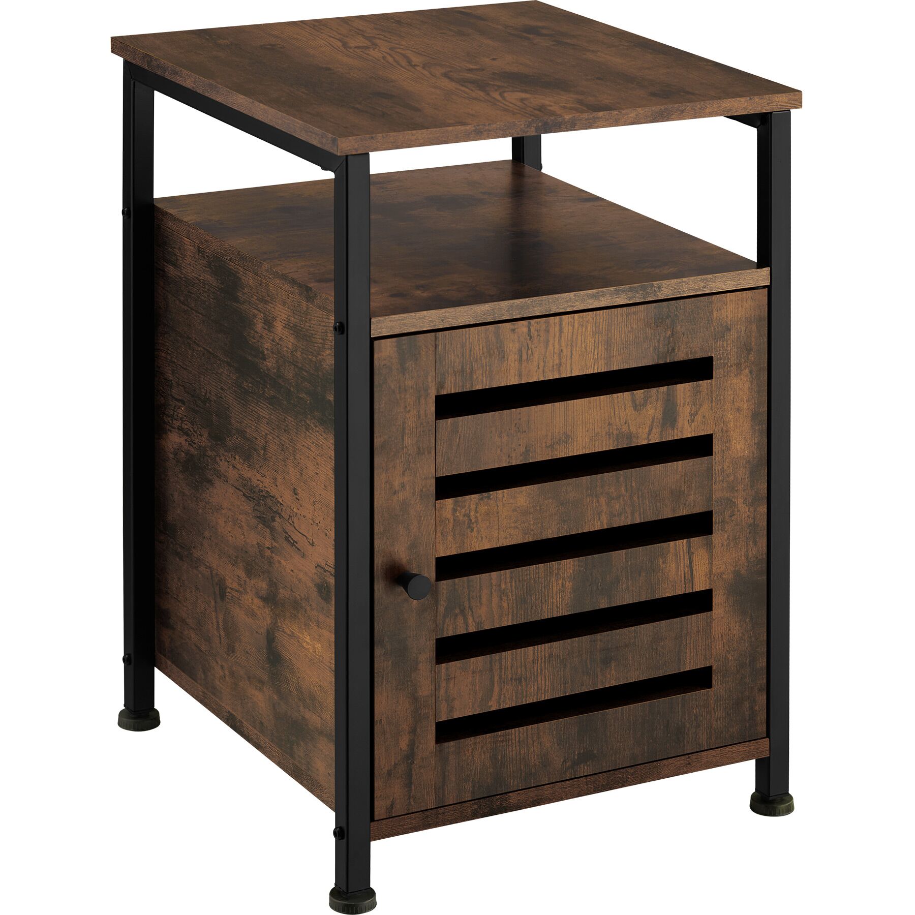 Mueble auxiliar cork 40,5x40,5x60,5cm, marrón