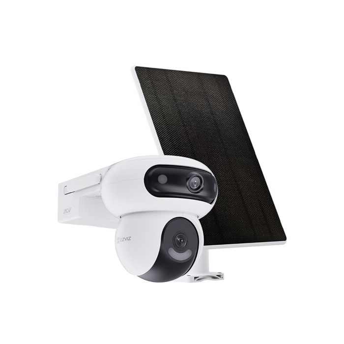 Cámara de vigilancia - ezviz - hb90 - panel solar 8w - visión nocturna - mo