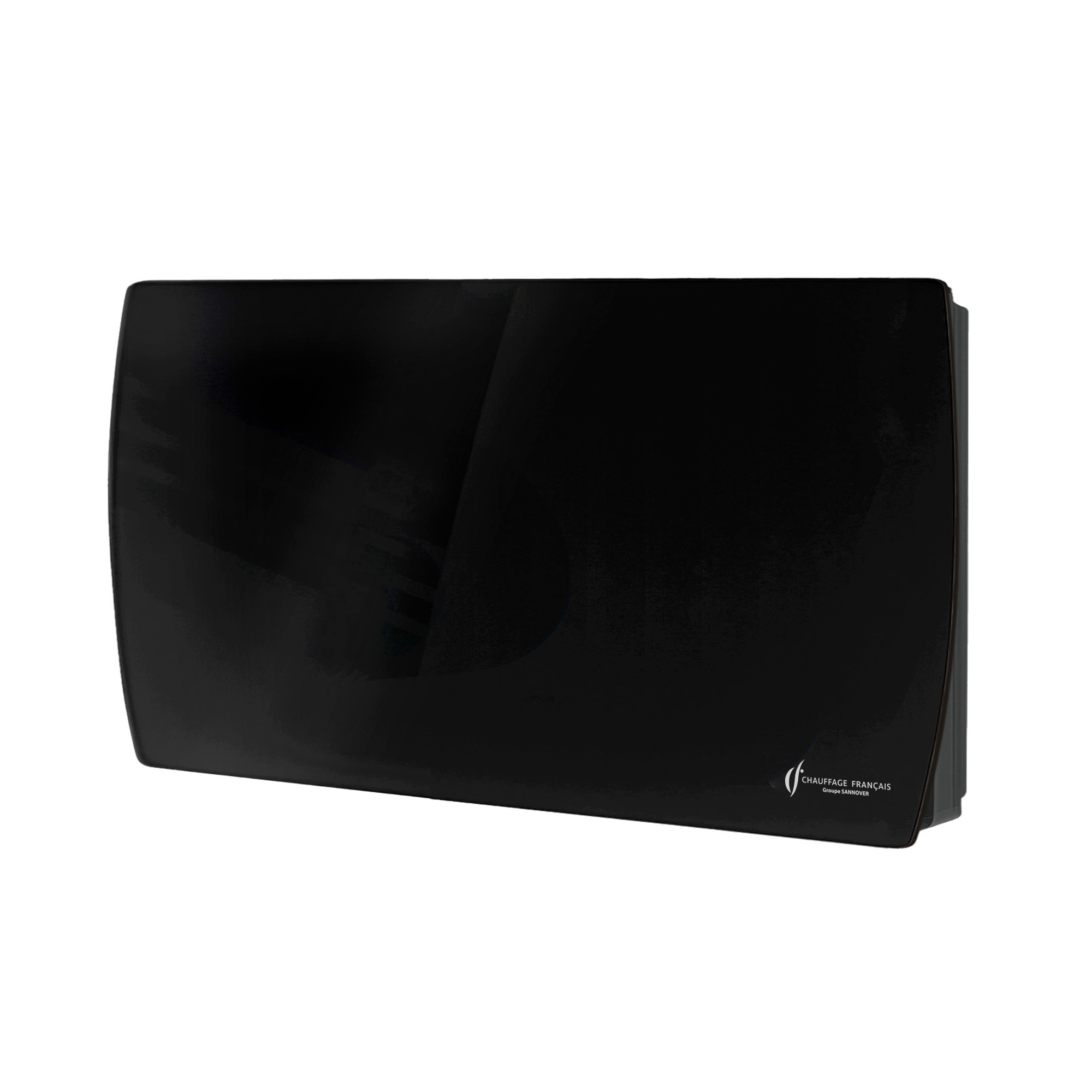 Radiador eléctrico mural de vidrio sorimo nf 2000 w negro sannover