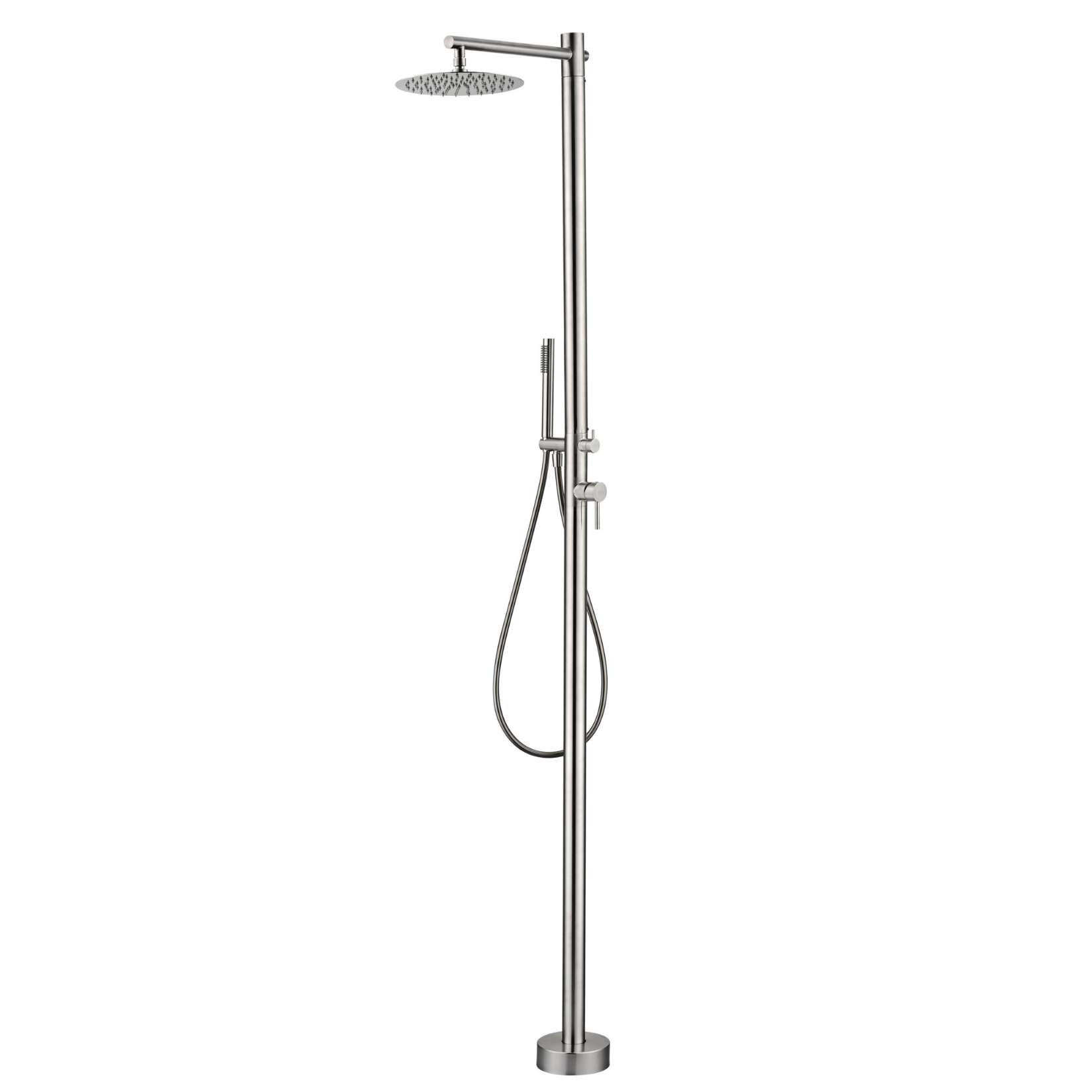 Ducha de piscina kansas en acero inox | poolimex