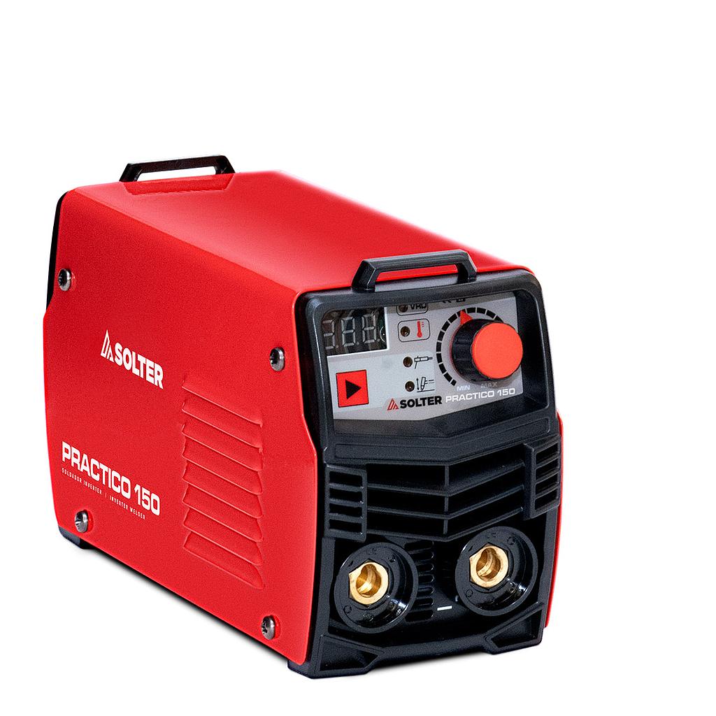 Equipo soldador 7000w inverter practico 150 con accesorios