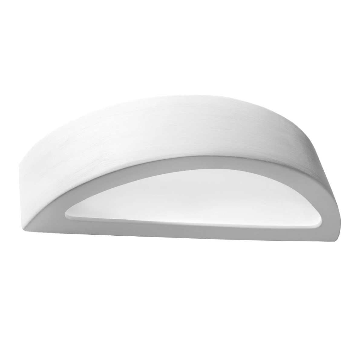 Lámpara de pared atena 1 blanco cerámica 40.5x10x14.5cm