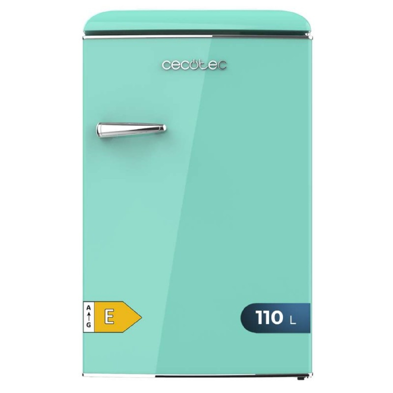 Cecotec mini nevera retro de 110 l bolero coolmarket tt origin 110 green e